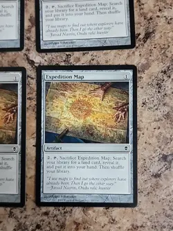 4x Expedition Map - Zendikar - Regular - Magic The Gathering - MTG (Playset) - Image 5