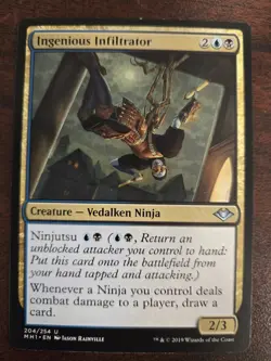 Ingenious Infiltrator NM Modern Horizons 1 MTG FREE SHIPPING - Image 1