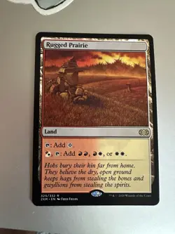 1 x Rugged Prairie - Double Masters - NM-Mint - MTG - Image 1