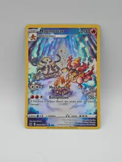 Magmortar 2023 Pokemon TCG Crown Zenith GG03/GG70 Holo Full Art Galarian Gallery - Image 1