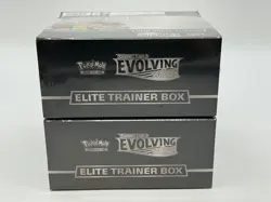 Lot of (2) Pokemon TCG SWSH Evolving Skies Elite Trainer Boxes SEALED - Image 5