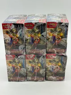 Lot of (6) Pokemon TCG Paldea Evolved Booster Boxes SEALED - Image 2