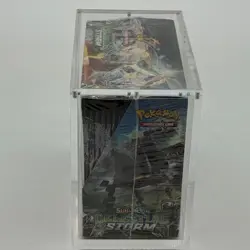 Pokemon TCG Sun & Moon Celestial Storm Booster Box SEALED w/Acrylic Case - Image 4