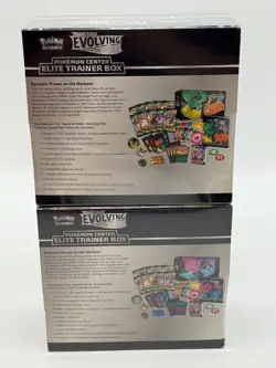 Lot of (2) Pokemon Center Exclusive Evolving Skies Elite Trainer Boxes SEALED - Image 3