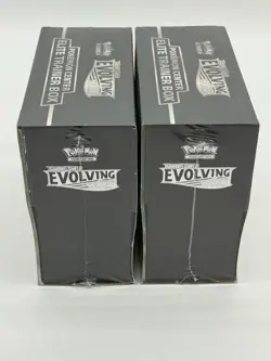 Lot of (2) Pokemon Center Exclusive Evolving Skies Elite Trainer Boxes SEALED - Image 4