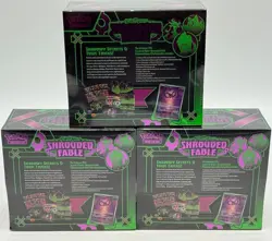 Lot of (3) Pokemon Center Exclusive Shrouded Fable Elite Trainer Boxes SEALED - Image 4
