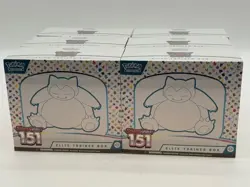 Lot of (6) Pokemon TCG 151 MEW EN Elite Trainer Boxes SEALED - Image 1