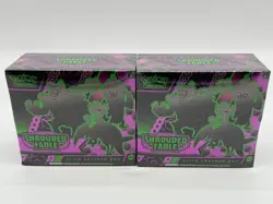 Lot of (2) Pokemon TCG Shrouded Fable Elite Trainer Boxes SEALED - Image 1