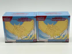 Lot of (2) Pokemon TCG Paradox Rift Elite Trainer Boxes SEALED - Image 1