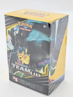Pokemon TCG Sun & Moon Team Up Build & Battle Prerelease Kit Box Factory Sealed - Image 1