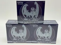 Lot of (3) Pokemon TCG Sun & Moon Elite Trainer Boxes - Image 1