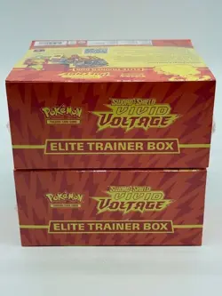 Lot of (2) Pokemon TCG SWSH Vivid Voltage Elite Trainer Boxes SEALED - Image 5
