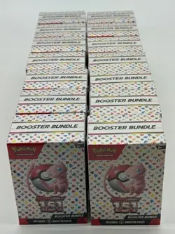 Lot of (14) Pokemon TCG 151 Booster Bunndle Boxes SEALED - Image 1
