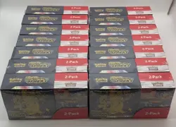 Lot of (14) Pokemon Surging Sparks ETB & Booster Bundle Costco 2-pack Sealed - Image 2