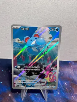 Pokemon TCG Marill 204/193 Sv02: Paldea Evolved Illustration Rare - Image 1