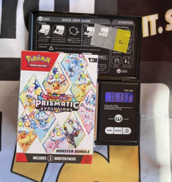 🔥161.31g Heavy GOD Potential Pokemon Prismatic Evolutions Booster Bundle NEW🔥 - Image 1