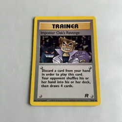 Imposter Oak's Revenge - Pokemon TCG Team Rocket 76/82 LP - Image 1