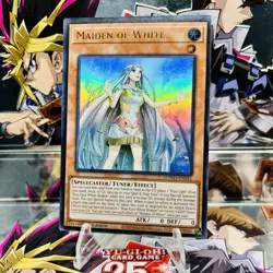 Yugioh Maiden of White SDWD-EN041 Ultra Rare 1st Ed Near Mint - Image 1