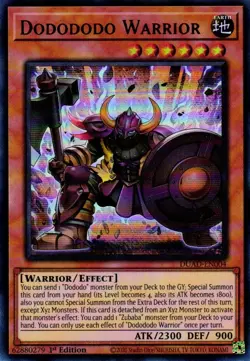 Yu-Gi-Oh! TCG Dodododo Warrior - Duelist's Advance (DUAD) - Image 1
