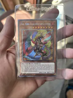 Yugioh! TCG - Fire King High Avatar Garunix - Platinum Secret Rare - RA04-EN194 - Image 1