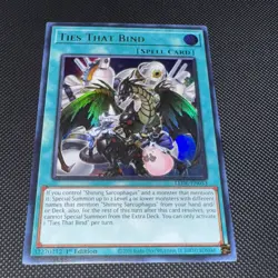Yu-Gi-Oh TCG Ties That Bind LEDE-EN053 Ultra 1st Edition NM - Image 1