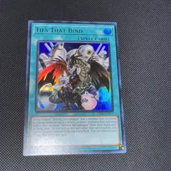 Yu-Gi-Oh TCG Ties That Bind LEDE-EN053 Ultra 1st Edition NM - Image 2