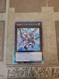 YUGIOH NUMBER F0: UTOPIC DRACO FUTURE MP24-EN037 QUARTER CENTURY SECRET 1ST NM - Image 1