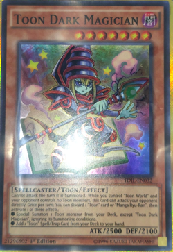 Yugioh Toon Dark Magician TDIL-EN032 Trading Card Game TCG CCG - Image 1