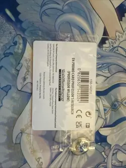 Pokemon TCG en Promo Card Professor's Research Willow Sealed Mispack / Misprint - Image 1