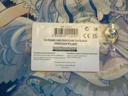 Pokemon TCG en Promo Card Professor's Research Willow Sealed Mispack / Misprint - Image 2