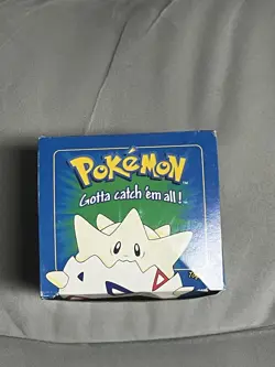1999 Burger King Pokemon Togepi 23K Gold Plated Trading Card Sealed In Box - Image 1