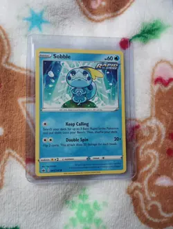 2021 Baslc Rapid Strlke Sobble Pokemon Trading Card Game - Image 1
