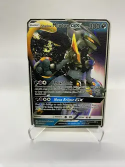 Shadow Mewtwo GX Gold Metal Pokemon Card-Collectible Gift Display！LIKE - Image 2