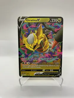 Giratina V Gold Metal Pokemon Card-Collectible Gift Display！Christmas LIKE - Image 2