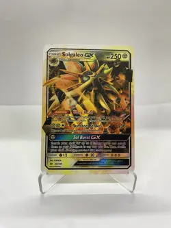 Solgaleo GX Gold Metal Pokemon Card-Collectible Gift Display！LIKE - Image 4