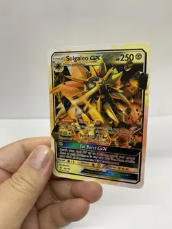 Solgaleo GX Gold Metal Pokemon Card-Collectible Gift Display！LIKE - Image 5