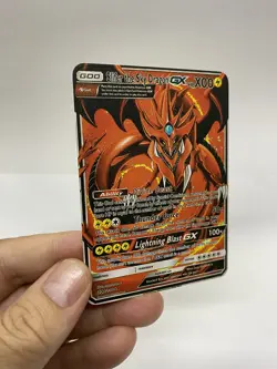 Sky Dragon GX Gold Metal Pokemon Card-Collectible Gift Display！Christmas LIKE - Image 1