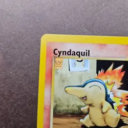 1st Edition Cyndaquil 57/111 Pokemon Neo Genesis Card - MP - First Ed - Image 2