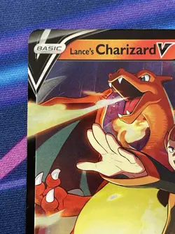 Lance's Charizard V SWSH133 Pokemon Celebrations 25th Anniversary Promo NM Card - Image 2