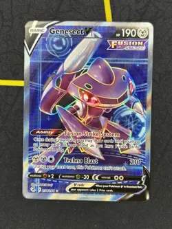 Genesect V 254/264 - SWSH08: Fusion Strike Ultra Rare Full Art Pokemon Card - NM - Image 1