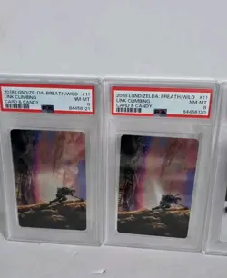 6 X Champions with Zelda Zelda Card and Candy Breath of the Wild | PSA 8 2018 - Image 5