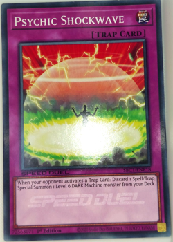 Yugioh Psychic Shockwave SBC1-ENE18 Trading Card Game TCG CCG 1st Ed. - Image 1