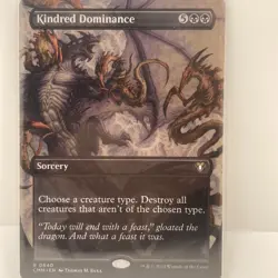 Kindred Dominance (Borderless) #640-Commander Masters-Magic the Gathering MTG NM - Image 5