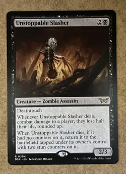 Unstoppable Slasher - Duskmourn: House of Horror - NM MTG - Image 1