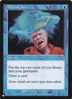 Mental Note The List Regular Common #143 NM MTG - Image 1