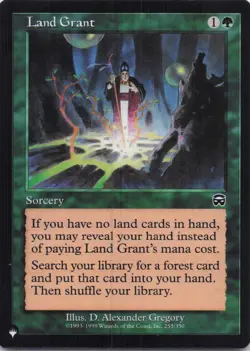 Land Grant The List Regular Common #255 NM MTG - Image 1