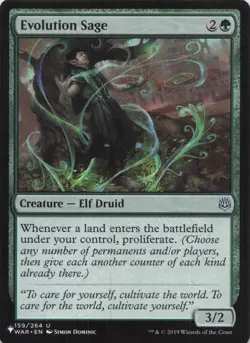 Evolution Sage The List Regular Uncommon #158 NM MTG - Image 1