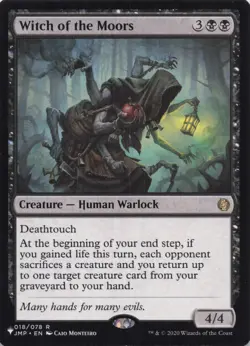 Witch of the Moors The List Regular Rare #18 NM MTG - Image 1