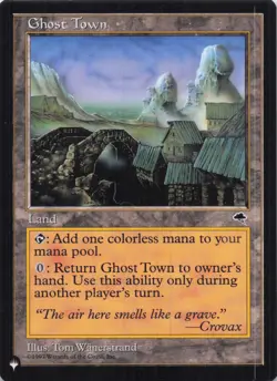 Ghost Town The List Regular Common NM MTG - Image 1