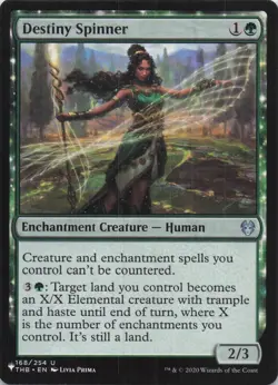 Destiny Spinner The List Regular Uncommon #168 NM MTG - Image 1